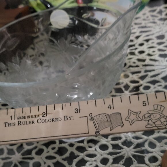 Princess House Creamer Glass Vintage and New Old Stock - Picture 7 of 8